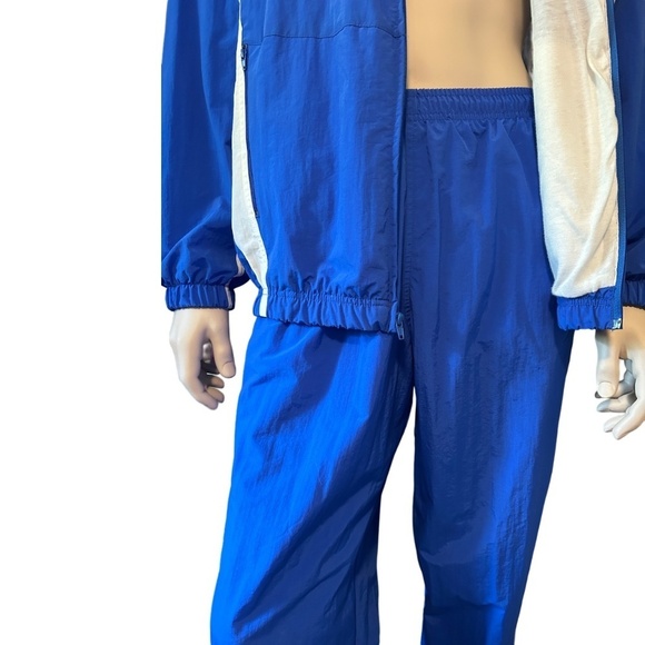 Vintage 90s Speedo Track Suit Fitness Nylon Jacket & Pants Old School NWT NOS - Picture 10 of 16